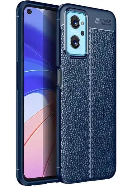 Oppo A96 için Deri Görünümlü Silikon Kılıf: Şıklık ve Güçlü Koruma Sağlayan Tasarım