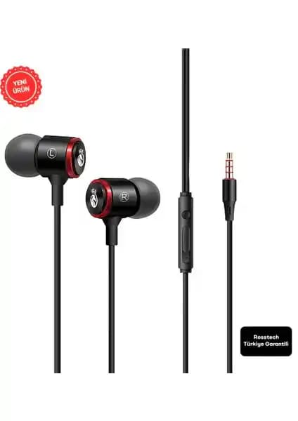 Rosstech Rs-50 Pro Kablolu Mikrofonlu Kulak İçi Kulaklık Özellikleri ve Kullanım Avantajları