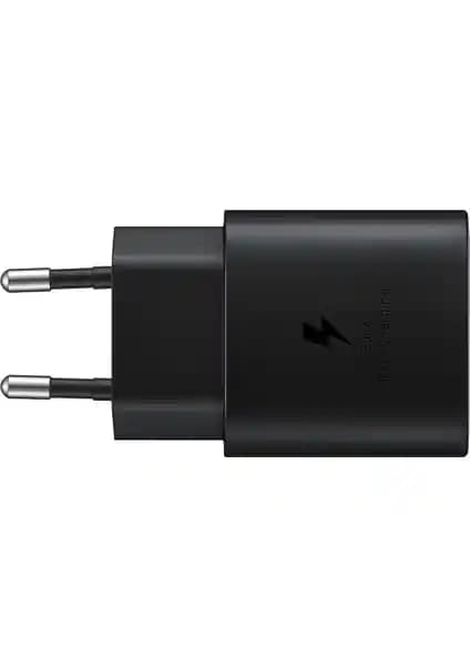 Samsung EP-TA800N Type C Hızlı Şarj Adaptörü 25W Güç ve Şık Tasarım ile Günlük Kullanım İçin
