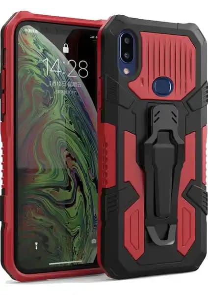 Samsung Galaxy A10S İçin Yüksek Koruma ve Şık Tasarımlı Zırh Tank Kılıfı