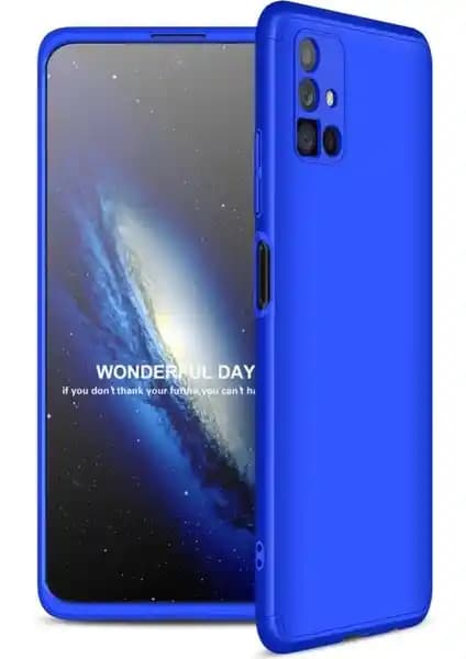 Samsung Galaxy M51 İçin Güçlü ve Şık 3 Parça Koruyucu Kılıf Tasarımı