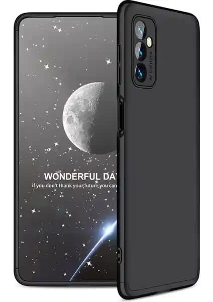 Samsung Galaxy M52 için 3 Parça 360 Ays Kapak Kılıf Güçlü Koruma ve Şık Tasarım