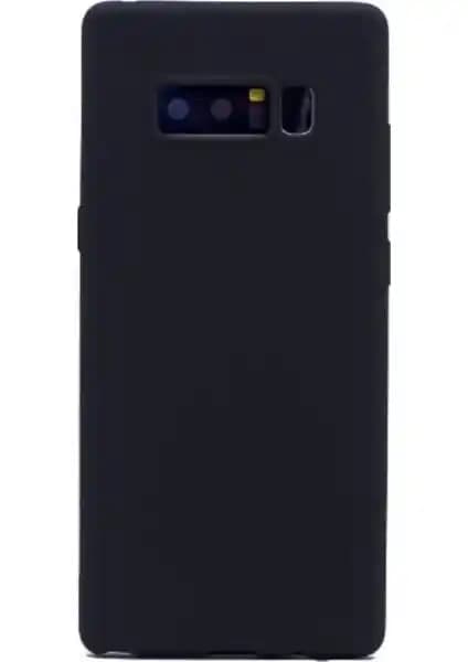 Samsung Galaxy Note 8 İçin Siyah Mat Silikon Kılıf: Güçlü Koruma ve Şık Tasarım