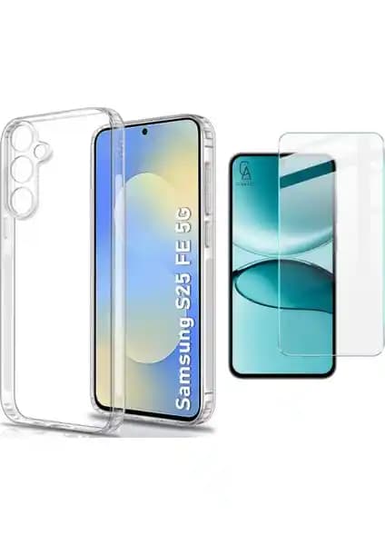 Samsung Galaxy S25 FE için Güçlü ve Şık Kılıf ile Ekran Koruyucu Seti Ürün İncelemesi