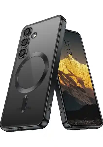 Samsung Galaxy S25 için Şeffaf ve Dayanıklı Kılıf Modern Tasarım ve Koruma Sağlar