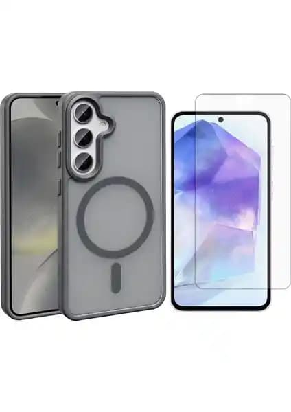 Samsung Galaxy S25 Plus için Güçlü Koruma ve Estetik Sunan Kılıf ve Nano Ekran Koruyucu