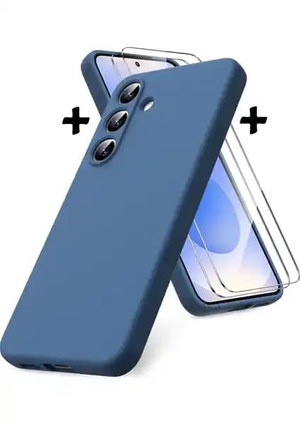 Samsung Galaxy S25 Plus için M.TK Moveteck Kılıf ve Ekran Koruyucu Seti Güçlü Koruma ve Şık Tasarım