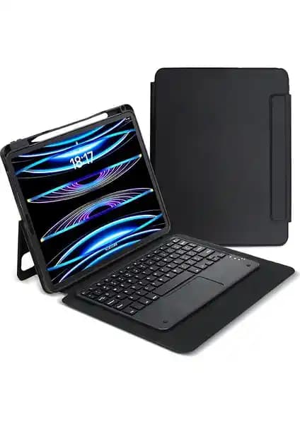 Samsung Galaxy Tab S10 FE için Darbeye Dayanıklı Klavyeli ve Touchpadli Kılıf Özellikleri