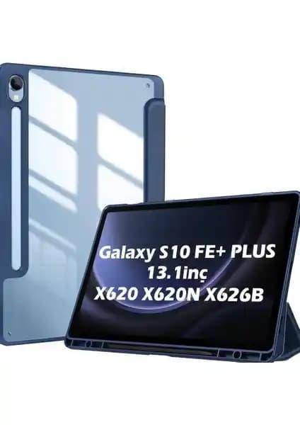 Samsung Galaxy Tab S10 Fe Plus 13.1 inç için dayanıklı ve şık koruyucu kılıf