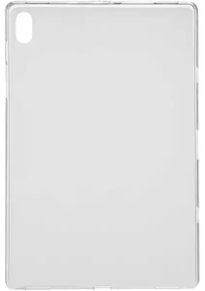 Samsung Galaxy Tab S7 FE LTE T737 İçin Şeffaf Silikon Kılıf Koruma ve Estetik Birlikte