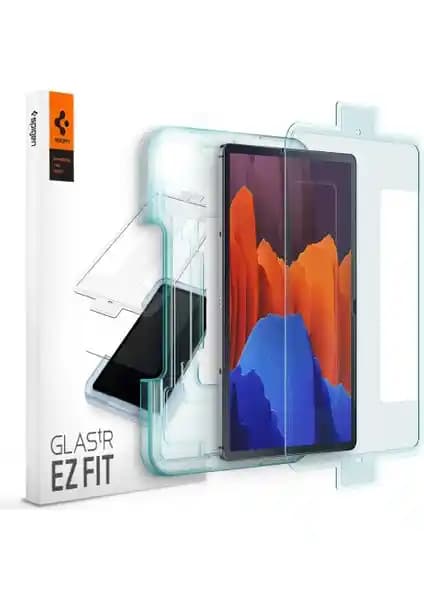 Spigen Cam Ekran Koruyucu Samsung Galaxy Tab S8 Plus ve S7 Plus için Güvenilir Koruma