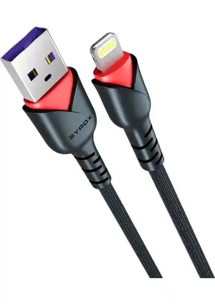 Syrox C93 Lightning Şarj ve Veri Kablo: Dayanıklı ve Hızlı Performans Sunan Tasarım