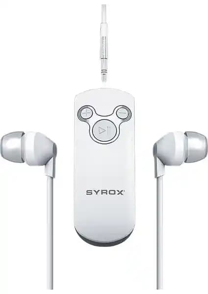 Syrox MX13 Bluetooth Kablosuz Kulaklıklar: Uzun Pil Ömrü ve Gelişmiş Ses Deneyimi