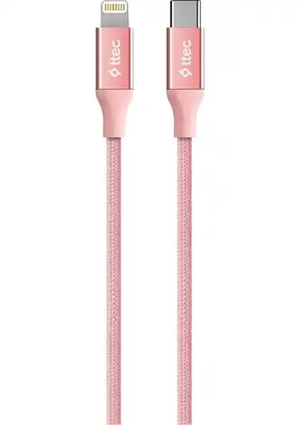 Ttec Alumicable USB-C Lightning Hızlı Şarj Kablosu: Şık ve Dayanıklı Tasarım Özellikleri