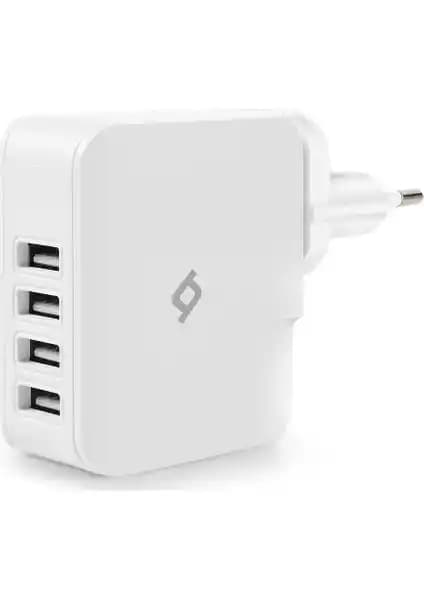 Ttec Quattro 4 USB Seyahat Şarj Cihazı: Çoklu Bağlantı ve Taşınabilirlik Özellikleri