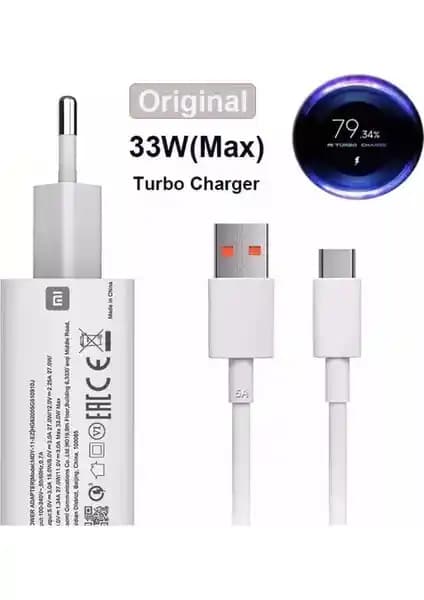 Xiaomi Mi 33 Watt Turbo Hızlı Şarj Adaptörü: Yüksek Performans ve Güvenilirlik