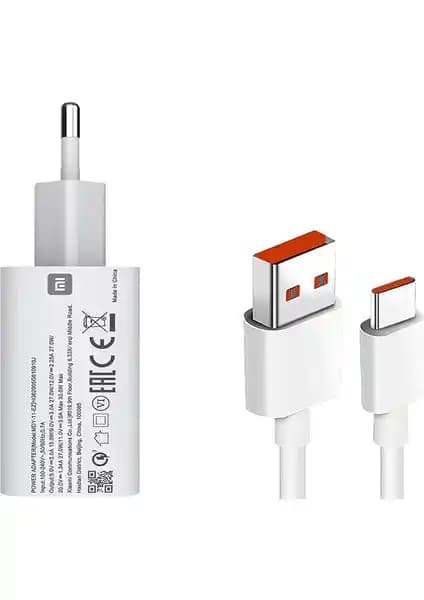 Xiaomi Redmi 33W Turbo Hızlı Şarj Aleti: Güçlü ve Güvenilir Şarj Çözümü