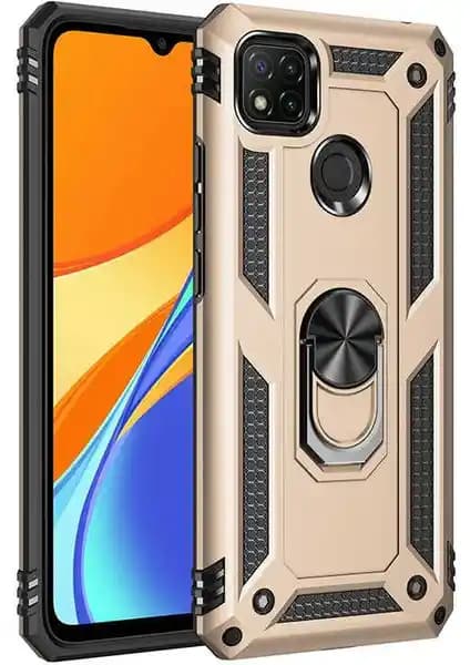 Xiaomi Redmi 9C için Zore Vega KAPAK-GOLD şık ve dayanıklı telefon kılıfı özellikleri