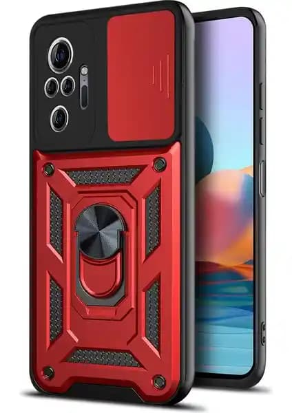 Xiaomi Redmi Note 10 Pro için dayanıklı ve şık çift katmanlı kılıf seçeneği