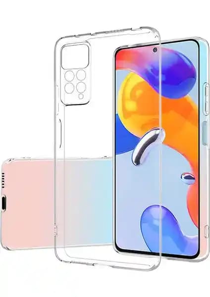 Xiaomi Redmi Note 11 Pro için Ultra İnce Şeffaf Silikon Kılıf Koruma ve Estetik Sağlar