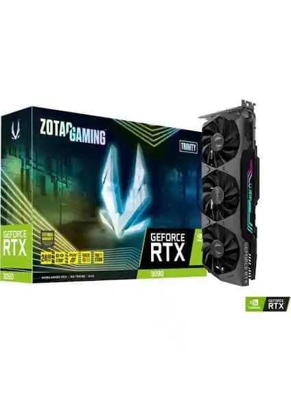 Zotac GeForce RTX 3090 24GB: Yüksek Performanslı Profesyonel ve Oyun Grafik Kartı