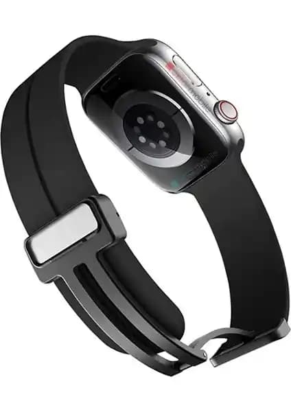 AktarMobile Apple Watch 10/11 46 mm Silikon Kayışları Dayanıklı ve Şık Tasarım