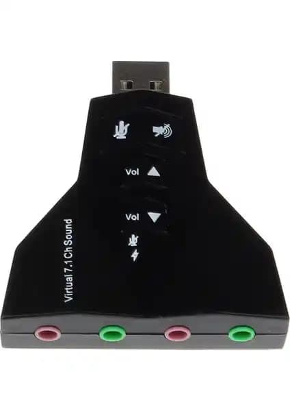 Alfais 4931 7.1 Kanal USB Ses Kartı: Yüksek Kaliteli Harici Ses Çözümü