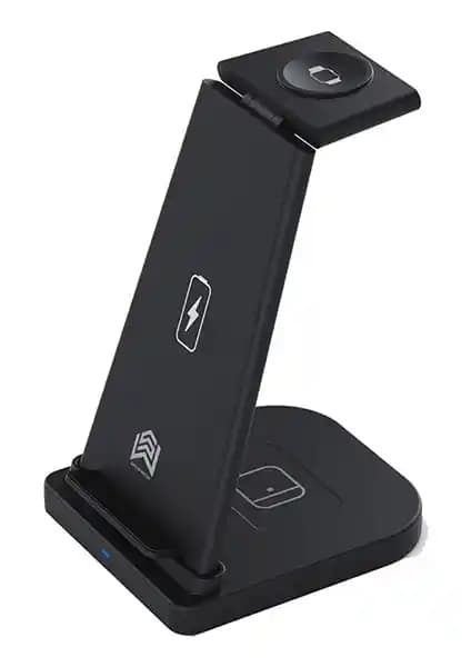 Ally 15W 3'ü 1 Arada Kablosuz Şarj Standı: Çok Fonksiyonlu ve Estetik Tasarım