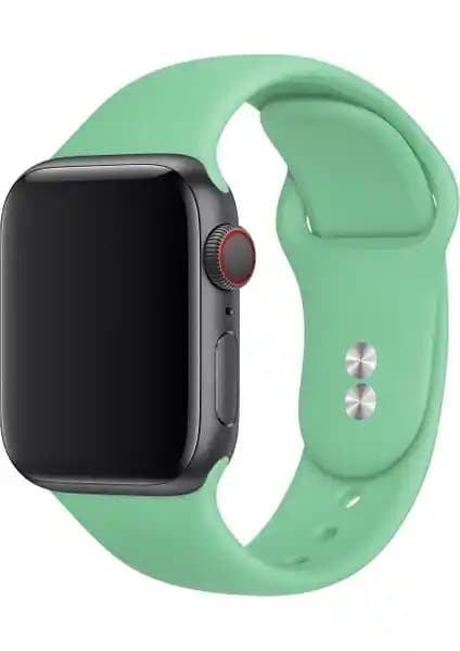 Apple Watch için Turkuaz Silikon Kayış: Uyumlu ve Şık Saat Aksesuarları