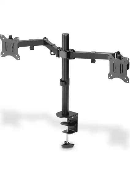 Digitus Sıkıştırmalı İkili Monitör Tutucu: Ergonomik ve Kullanışlı Çift Monitör Destek Ürünü