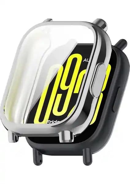 Fibaks Silikon Kılıf Xiaomi Redmi Watch 5 Active için 360 Derece Koruma Sağlar