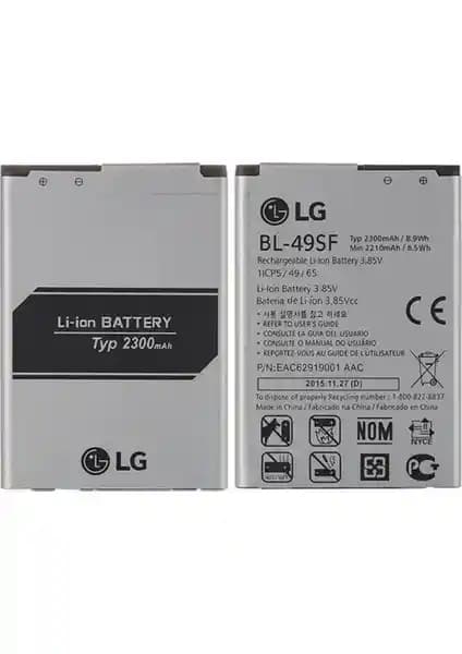 Kvy LG G4 Beat Uyumlu Batarya Pil (BL49SF) - Yüksek Performans ve Dayanıklılık