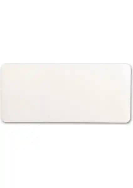 Londo XL Deri Mousepad Beyaz: Estetik ve Dayanıklı Masa Düzeni Aksesuarı