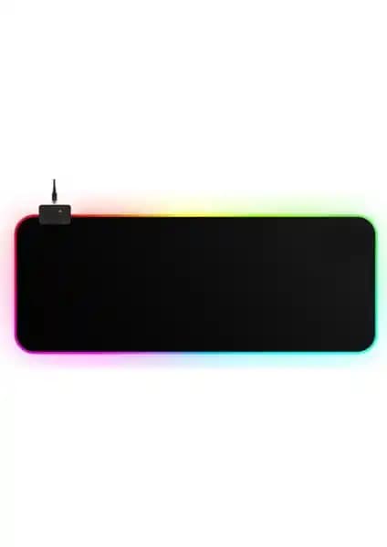 M90 RGB Işıklı Düz Siyah 80x30 cm Gaming Oyuncu Mousepad İnceleme ve Özellikleri