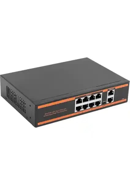 Novacom 8 Port PoE Anahtarının Özellikleri ve Kullanım Alanları