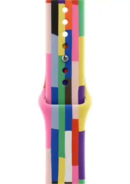 PSGT Seri Silikon Kayışlar Apple Watch 38-42 mm için Şık ve Dayanıklı Tasarım