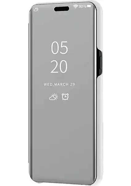 Samsung Galaxy A10 için Şık ve Fonksiyonel Aynalı Kapaklı Lüx Kılıf Detaylı İnceleme