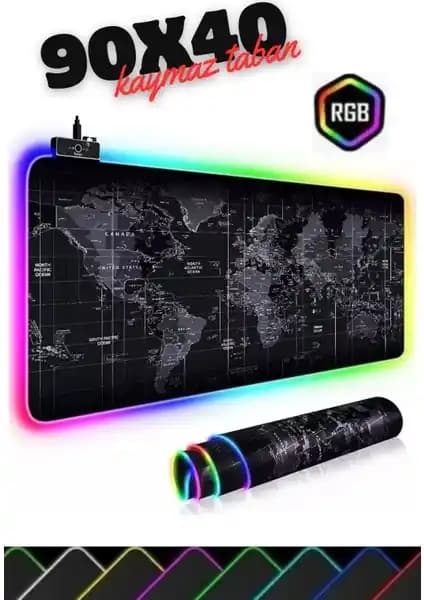 Sarftech 90x40 RGB Dünya Desenli Mouse Pad İnceleme ve Kullanım Özellikleri