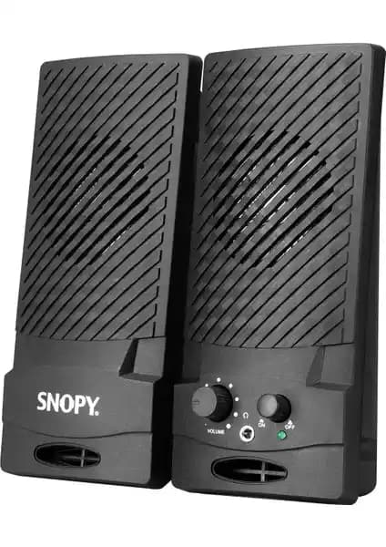 Snopy SN-510 2.0 Siyah Masaüstü Hoparlör İncelemesi ve Özellikleri
