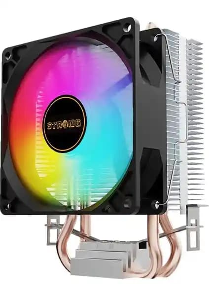 Strong M2-Pro 9cm Rainbow 2 Bakır Borulu 105W TDP İşlemci Soğutucu Özellikleri ve Kullanım Alanları