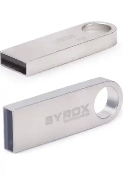 Syrox Metal USB Bellek 8 GB: Dayanıklı ve Şık Taşınabilir Veri Depolama Çözümü