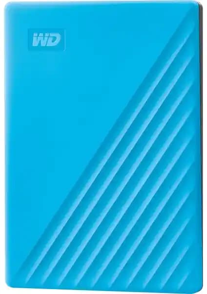 WD My Passport 2TB 2.5 İnç USB 3.2 Mavi Taşınabilir Disk: Yüksek Kapasiteli ve Şık Taşınabilir Depolama Çözümü