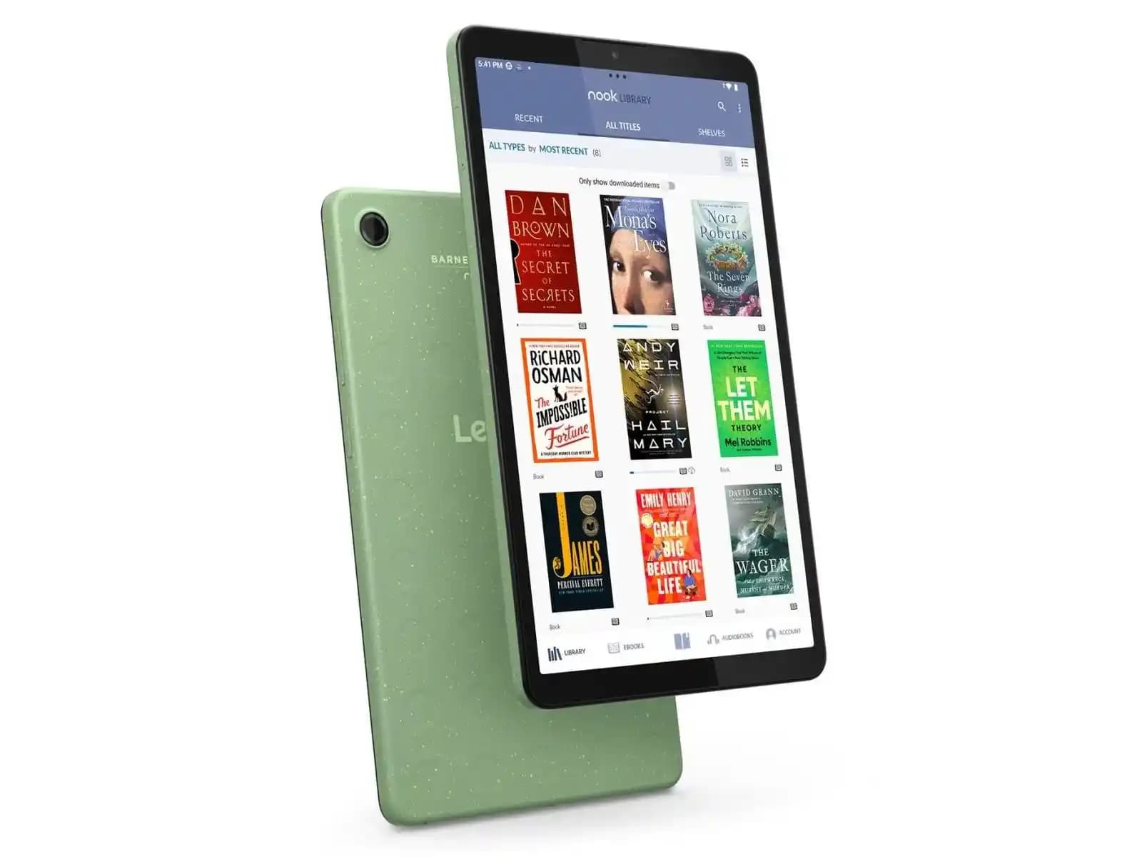 Barnes & Noble ve Lenovo Ortaklığıyla Nook Reading Tablet 8.7: E-Ink Yerine IPS LCD Ekran