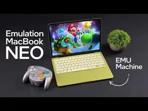 MacBook Neo ile PS3, Wii U ve PS2 Konsol Emülasyonu Performansı ve Özellikleri