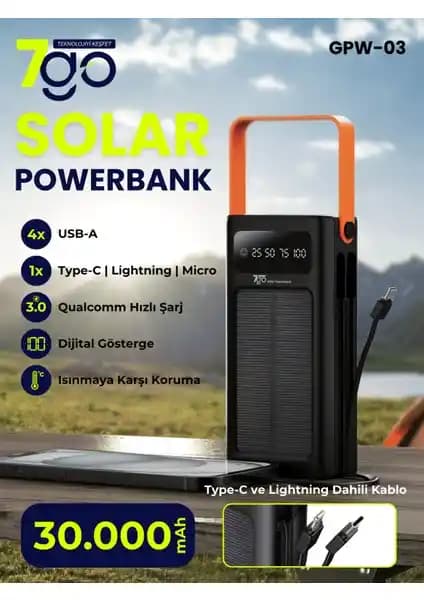 7Go GPW-03 ve Woyax 30000mAh Güçbankası Karşılaştırması ve Özellikleri