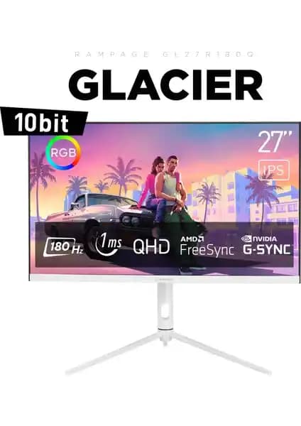 Monitör Karşılaştırması: Rampage Glacier GL27R180Q ve Viewsonic VX3276-4K-MHD özellikleri