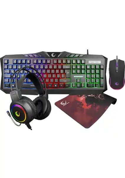 Rampage Oyun Setleri Karşılaştırması: KM-404 Rainbow ve KM-RX7 FORTUNA V2 Özellikleri