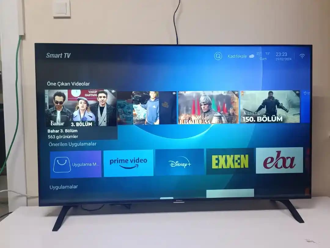 140 Ekran Android TV ile Yüksek Çözünürlükte Eğlence ve Akıllı Teknolojilerin En İyi Buluşması