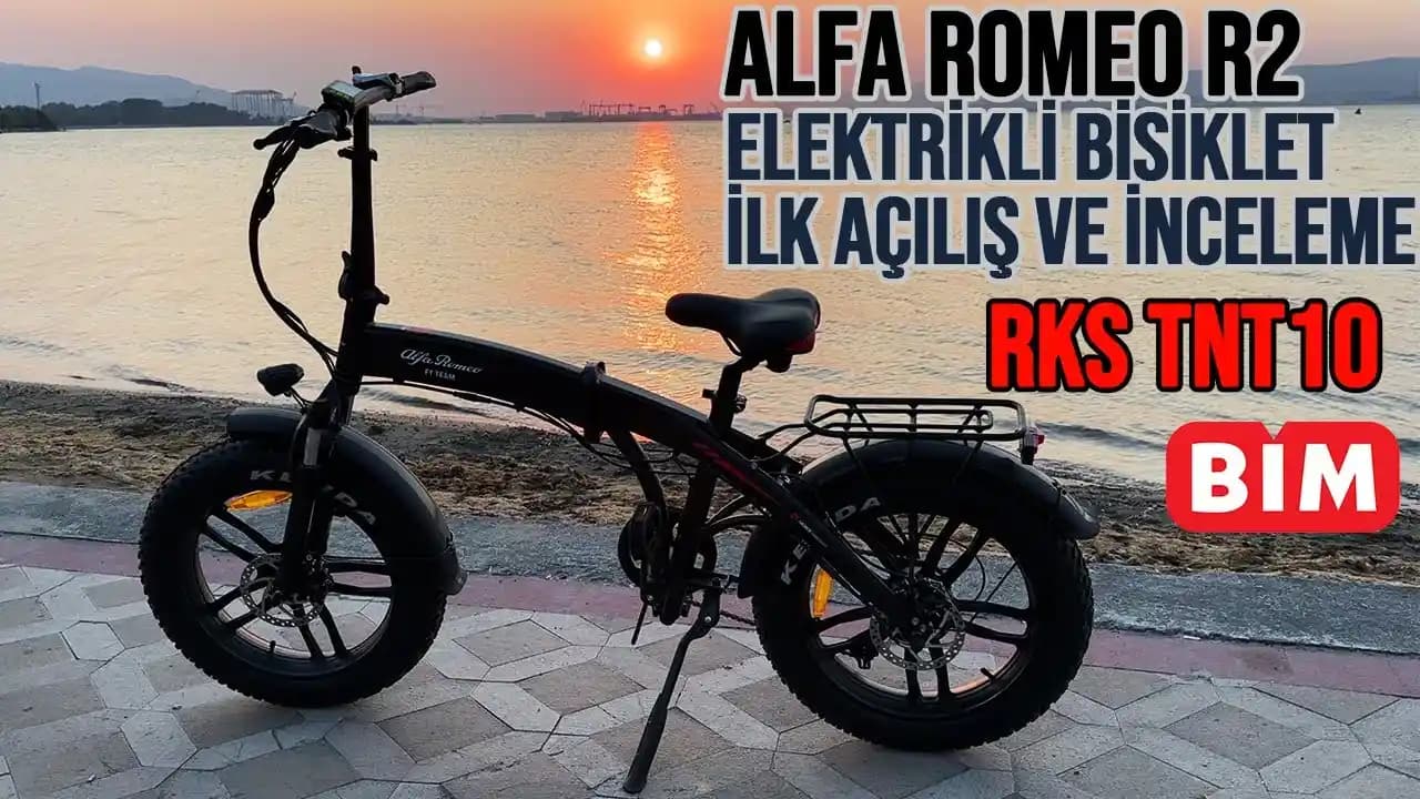 Alfa Romeo R2 Elektrikli Bisiklet: Lüks ve Performans Sunan Modern Ulaşım Çözümü