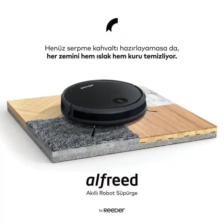 Alfreed Robot Süpürge Uygulaması ile Akıllı Temizlikte Yeni Dönem Başlıyor